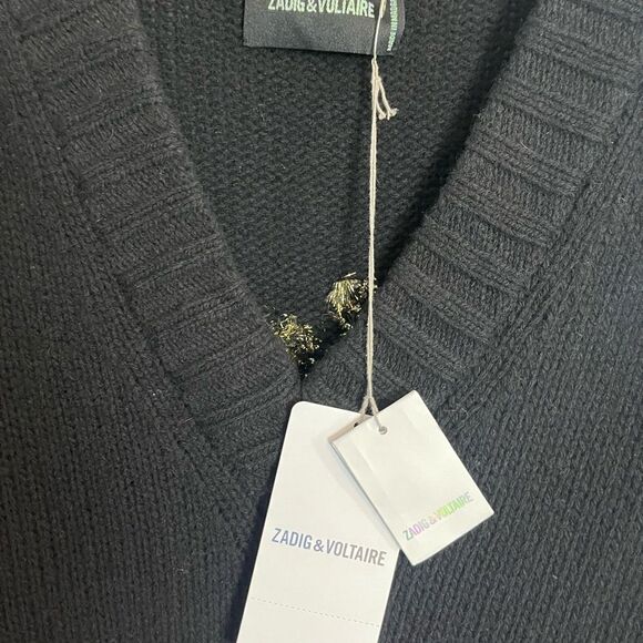 Zadig&Voltaire Sweater J’ai reve d’amore Valmy Sweater Pullover. Medium NWT - Picture 9 of 9